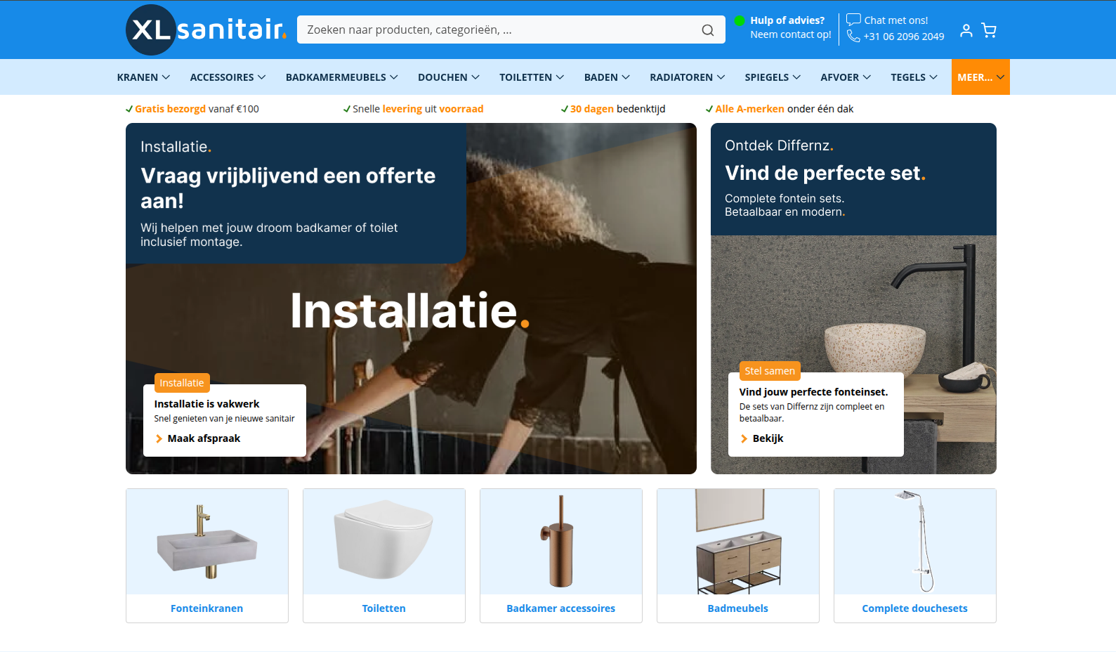 XLsanitair – Magento en leverancierskoppelingen